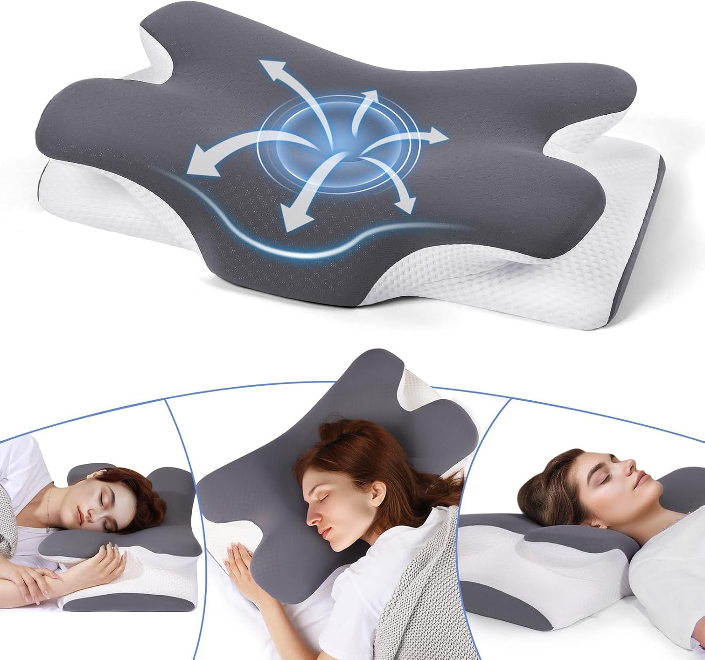 The Omoimi Adaptive Cervical Pillow
